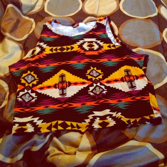 Aztec Crop top