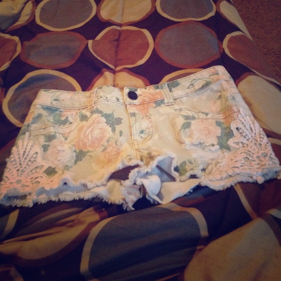 Floral shorts