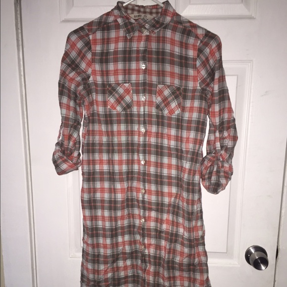 Flannel dress