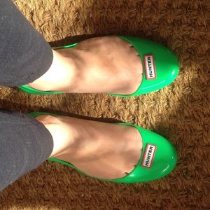 Hunter flats green