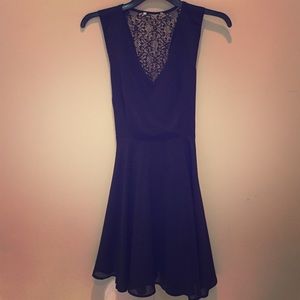 Semi formal black dress
