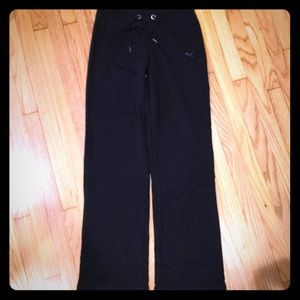 Puma black sweatpants