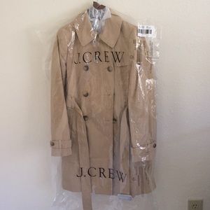 BRAND NEW JCrew Factory Trench Coat