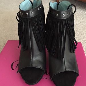 Fun Flirty Heels with Fringe