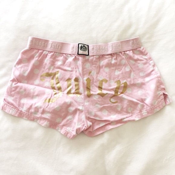 Juicy Couture Pants - •Sold on M• Juicy Couture Pink Sleep Shorts