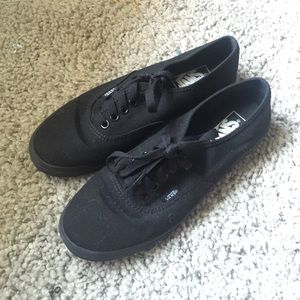BRAND NEW ALL BLACK VANS MAKE OFFERS