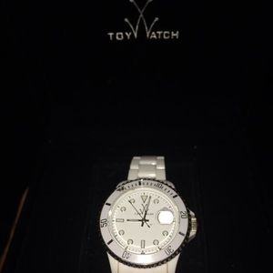 White Toy Watch.
