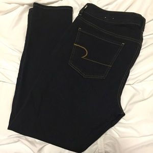 AE Dark Blue Jegging