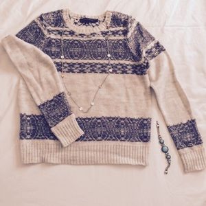 The Limited Out Back Red pretty Sweater