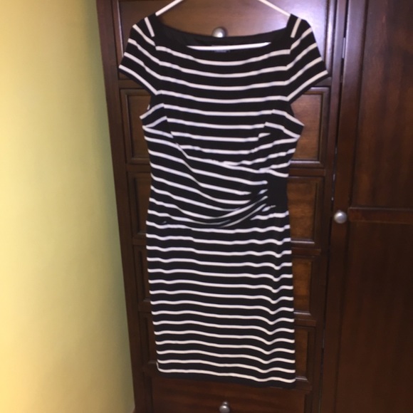 Black and white dress