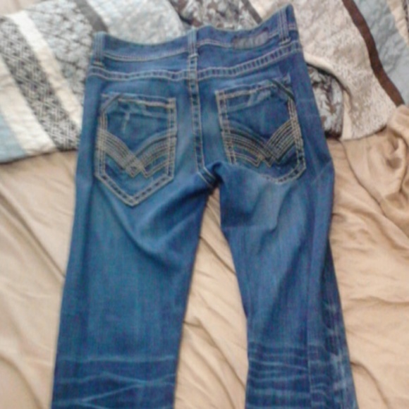 Buckle black jeans