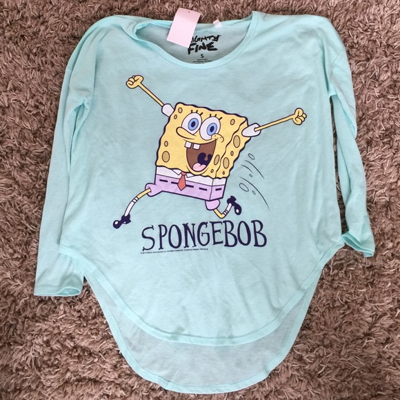 SpongeBob 3 quarter sleeves tee