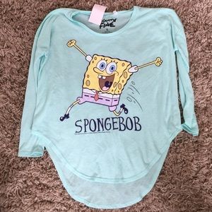 SpongeBob 3 quarter sleeves tee