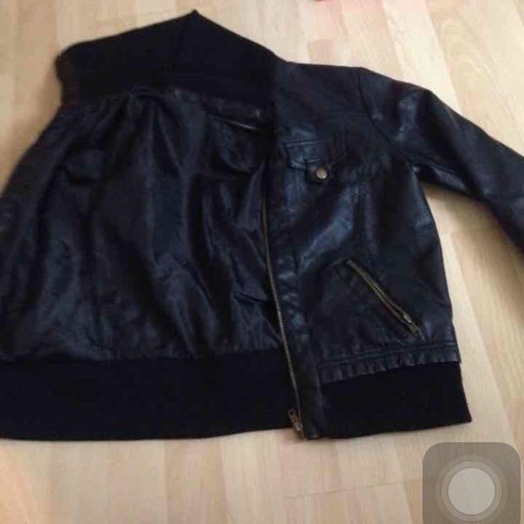 Leather jacket