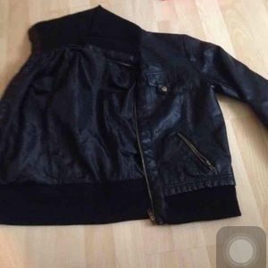 Leather jacket