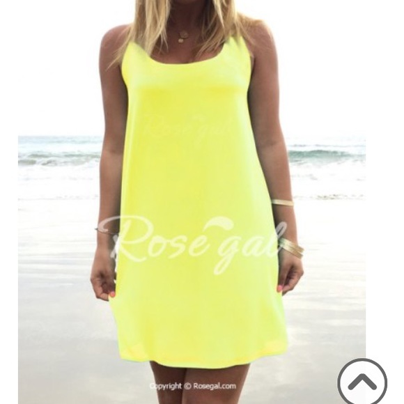 Yellow dress - Picture 2 of 2