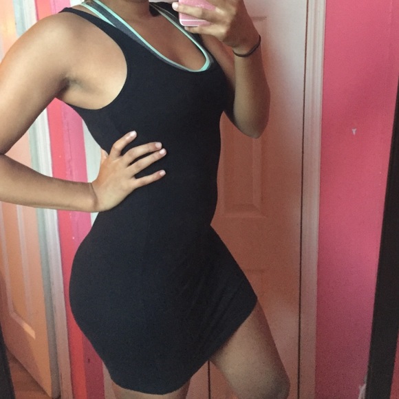 F21 Black Mini Dress