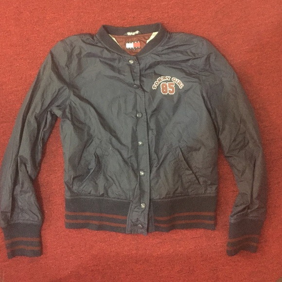 Tommy Girl jacket navy size large