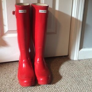 Hunter rain boots