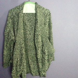 Black and white cardigan