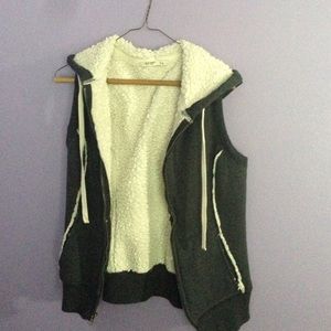 Throw over vest cute