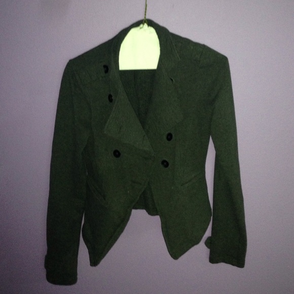 Gray blazer