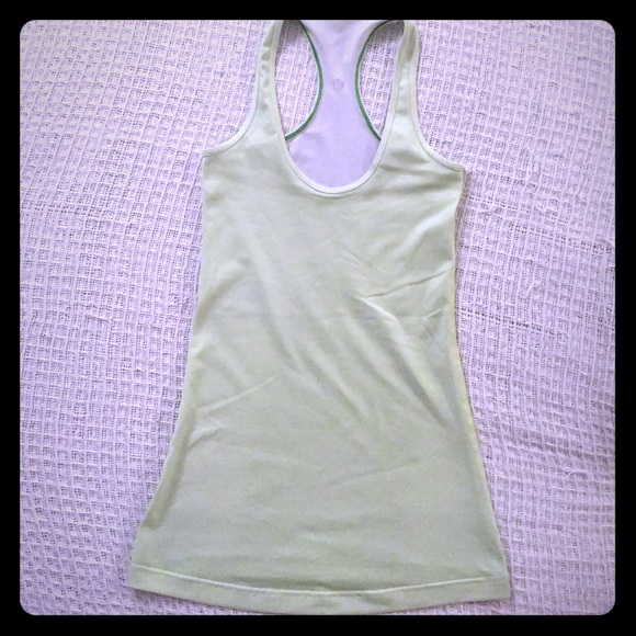 Lululemon light green Cool racerback