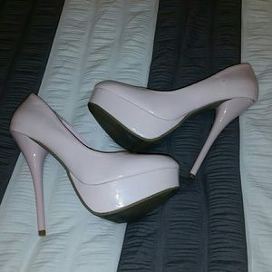 Charlotte Russe heels, light pink