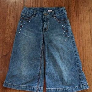 Girls denim gouchos