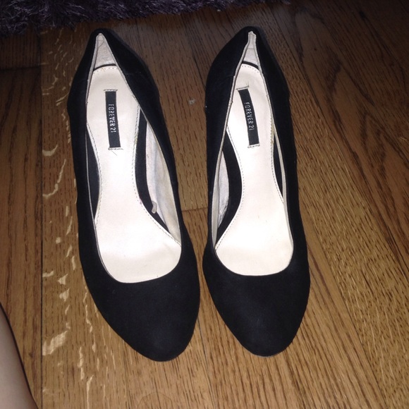 Black heels
