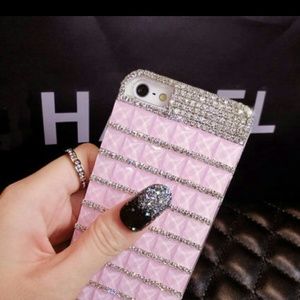 Pink Rhinestone iPhone 6