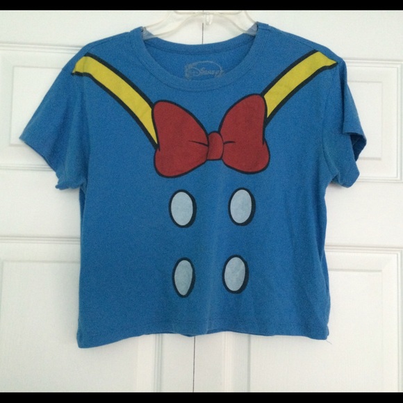 Donald Duck Disney Crop Top