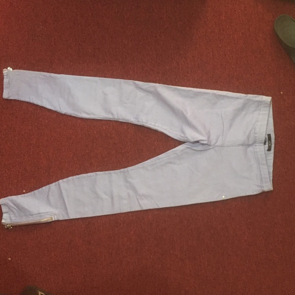 Skinny Joes jeans leggings. Lavender color size S