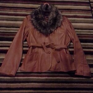 100% Leather Blazer/Jacket