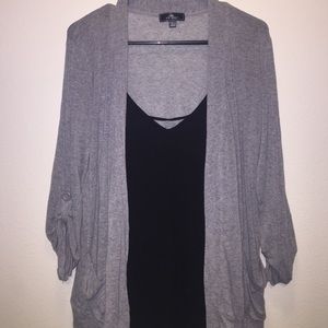 Lightweight oversized cardigan