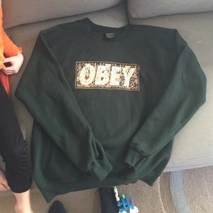 Obey size small sweatshirt
