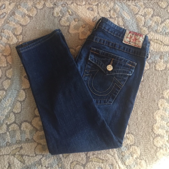 True Religion Crop Jean!