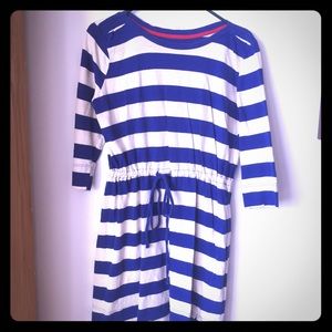 Fun nautical striped dress