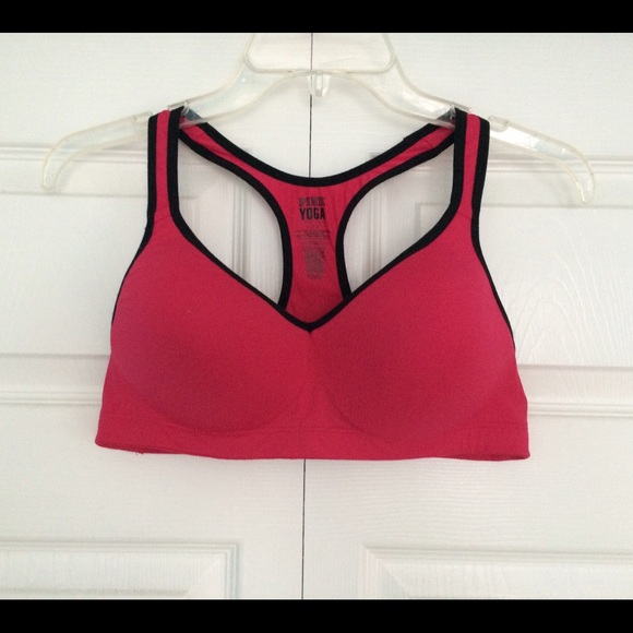 Pink Sports Bra