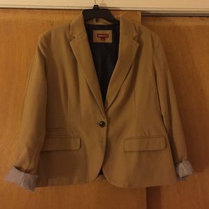 Merona size 18 camel blazer