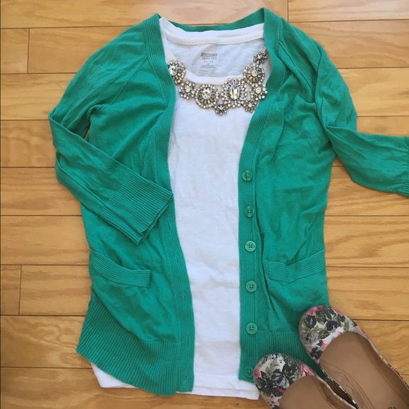 Turquoise Cardigan
