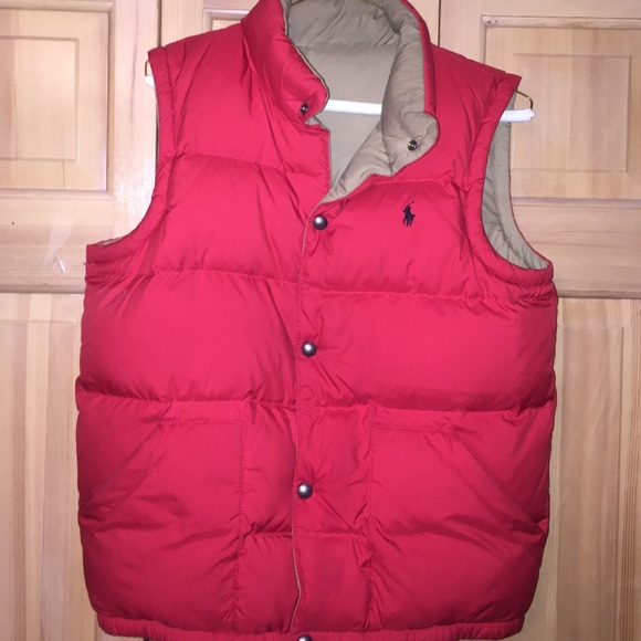 Reversible polo Ralph Lauren vest
