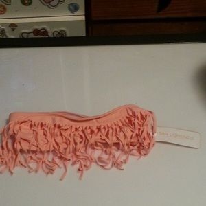 San Lorenzo fringe bandeau bnwt