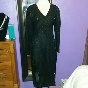 Beautiful elegant sequence beautiful dress