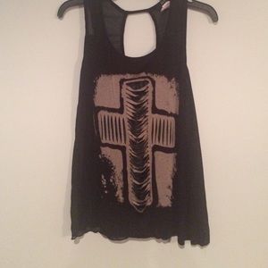 Burnt out cross tank!