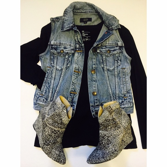 J.Crew Denim Vest