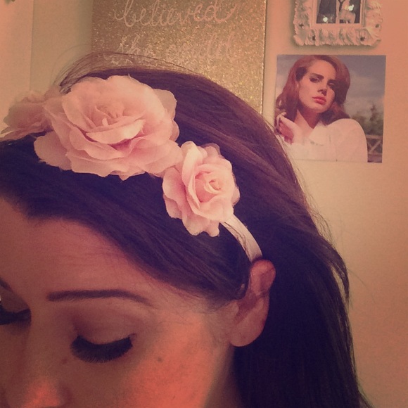 Rose flower crown