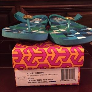 Tory Burch Flip Flops- Womens Size 8