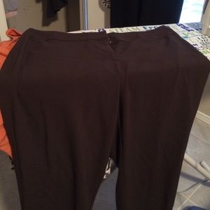 Brown slacks from DressBarn