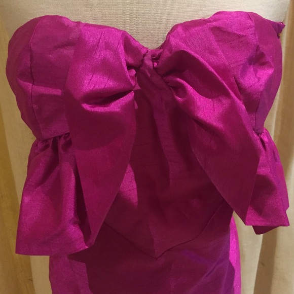 Twelve By Twelve Small Hot Pink Tube Top - Picture 2 of 4